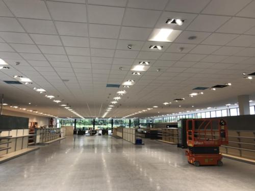 Aldi Dundee 1200m2 Suspended Ceiling
