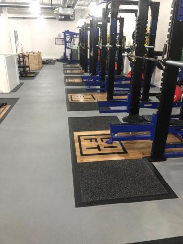 Lift Gym Edinburgh - 300m2 Rubber Sports Flooring