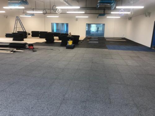 Moray Sports Center - 350m2 Rubber Sports Flooring